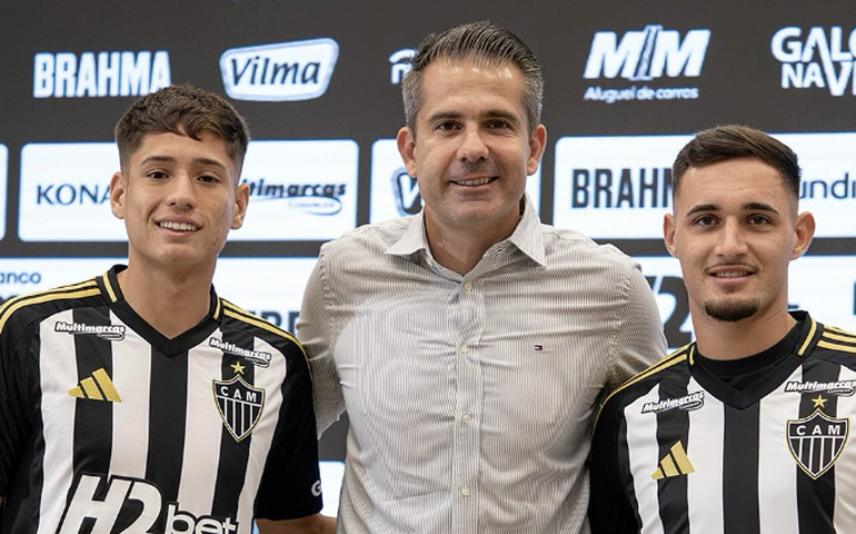 Atlético-MG apresenta João Marcelo e Ivan Román como reforços para a temporada 2025