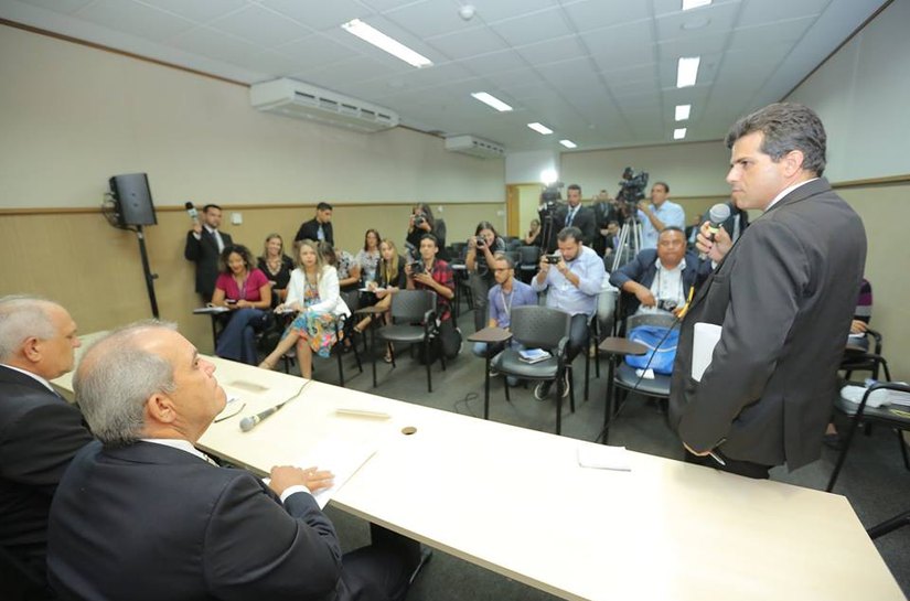 Nova cúpula do TJ fala sobre metas e desafios do biênio para a imprensa