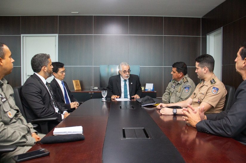 TRE-AL discute segurança para as Eleições com polícias militar e civil