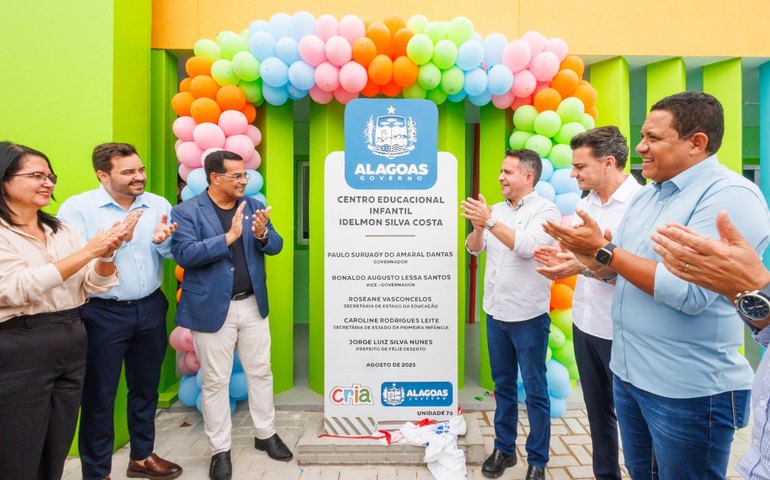 Paulo Dantas entrega obras de infraestrutura urbana, lazer e educação em Feliz Deserto