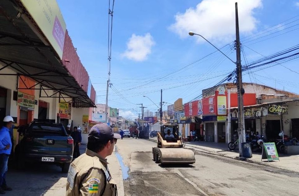 AVENIDA NESTOR SAMPAIO / Foto: Ascom/SMTT