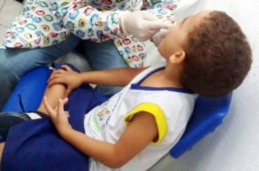 Alunos de escolas municipais de Feliz deserto têm acompanhamento dentário