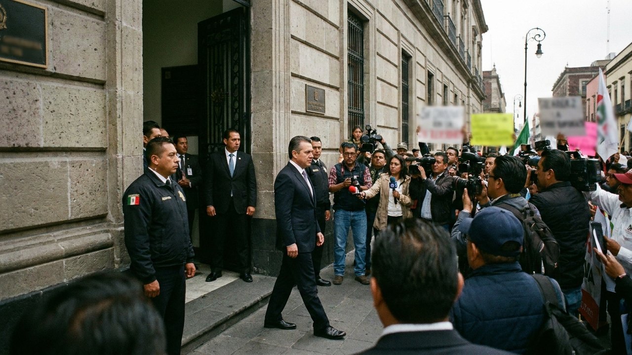 Governador do México acusado pelos EUA de ligação com cartel retorna ao cargo