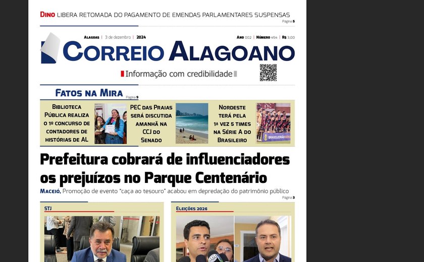 Prefeitura cobrará de influenciadores os prejuízos no Parque Centenário