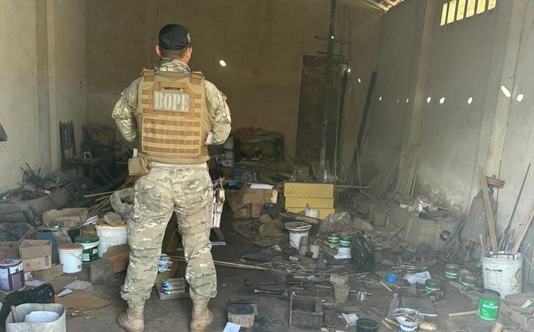 Esquadrão Antibombas do Bope presta apoio à FPI em Traipu