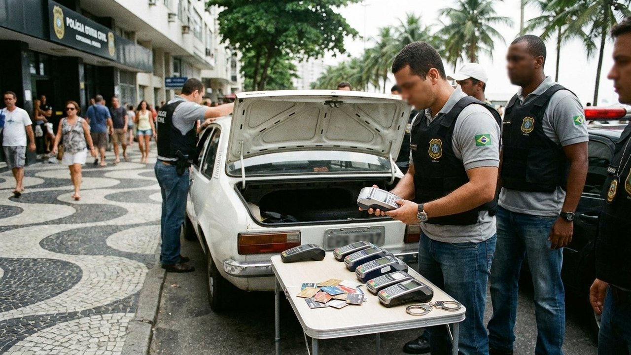 Taxista pirata é preso em Copacabana acusado de aplicar golpe da maquininha na Zona Sul do Rio