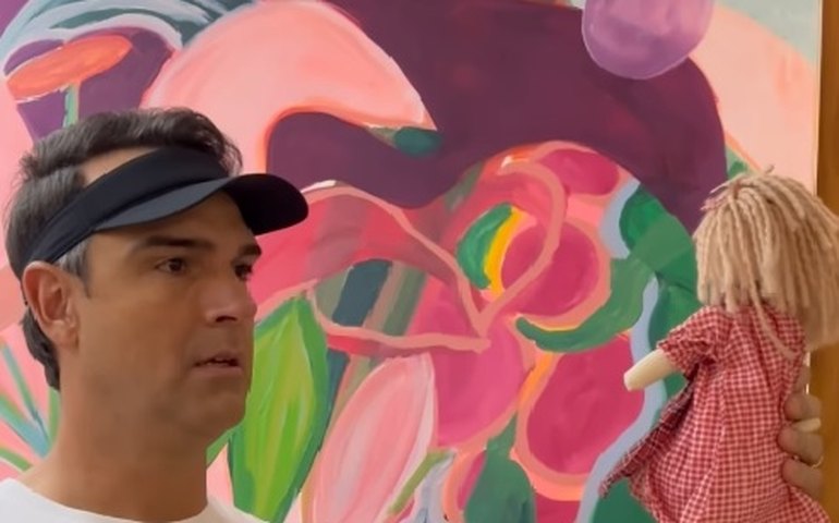 'Chora bonequinha': Tadeu Schmidt dubla Fernanda, eliminada do 'BBB 24'