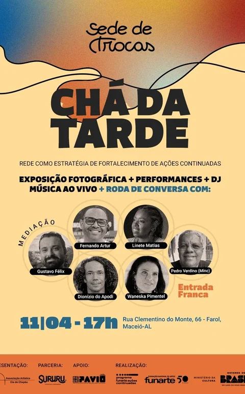 Cia do Chapéu inaugura “Sede de Trocas” e cria novo espaço de encontros artísticos em Maceió