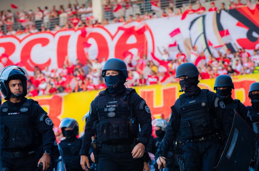 PM define planejamento para segurança da partida entre CRB e Figueirense nesta quarta em Maceió