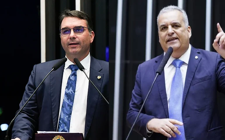 Anotação atribuída a Flávio Bolsonaro indica que Alfredo Gaspar seria “o único” a pedir votos para ele em Alagoas