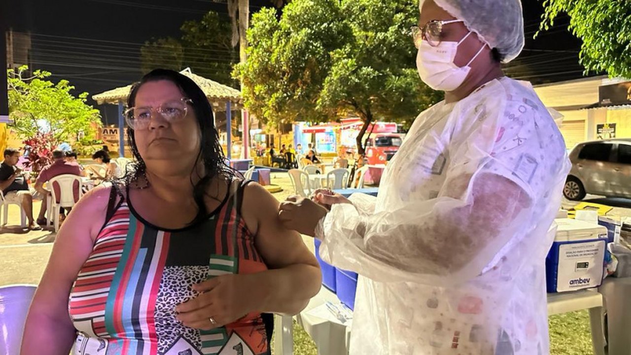 Saúde disponibiliza vacinação para maceioenses durante programação do Cine Massa