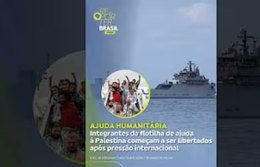 Integrantes da flotilha de ajuda à Palestina começam a ser libertados após pressão internacional