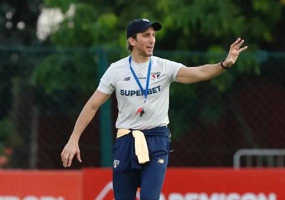 Zubeldía aprimora setor ofensivo do São Paulo para futrar possível retranca do Cuiabá