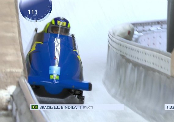 Brasil avança no bobsled e busca vaga na descida final dos Jogos de Pequim