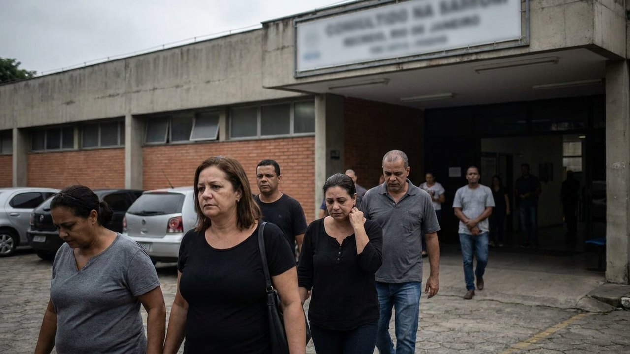Parentes de vítimas de colisão entre helicópteros no Recreio vão ao IML para liberar corpos