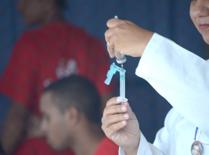 95% da população carcerária é atendida pela campanha contra H1N1