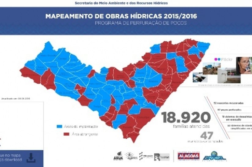 Semarh lança site para informar sobre as obras dos programas hídricos