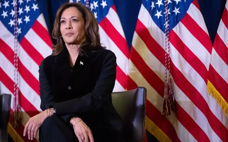 Trump revoga serviço de proteção a Kamala Harris
