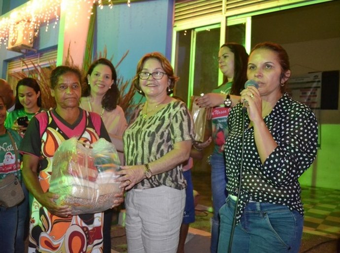 Assistência Social e Saúde de Cajueiro realizam Natal da Nossa Gente