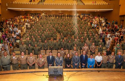Polícia Militar qualifica 408 sargentos com conclusão do Curso de Aperfeiçoamento de Praças