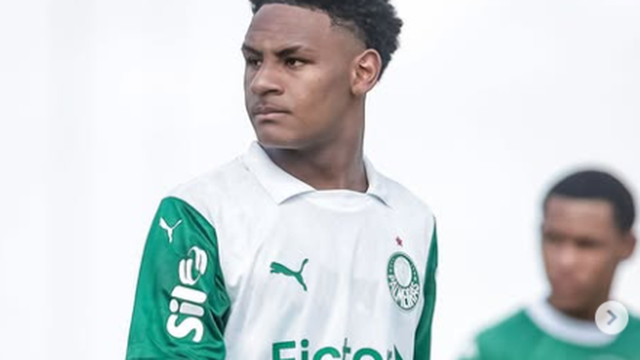 Jornal espanhol exalta Eduardo, joia de 15 anos do Palmeiras: 'Venda recorde à vista'