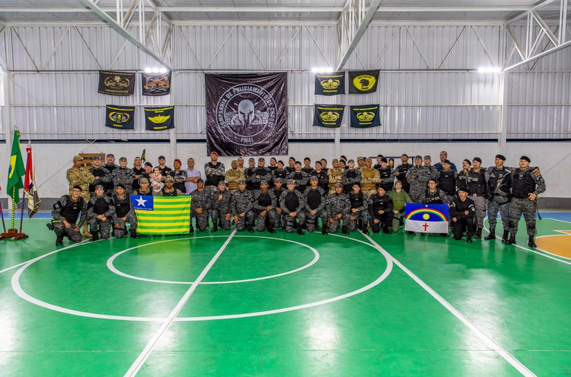 PM forma terceira turma do Curso de Controle de Distúrbios Civis