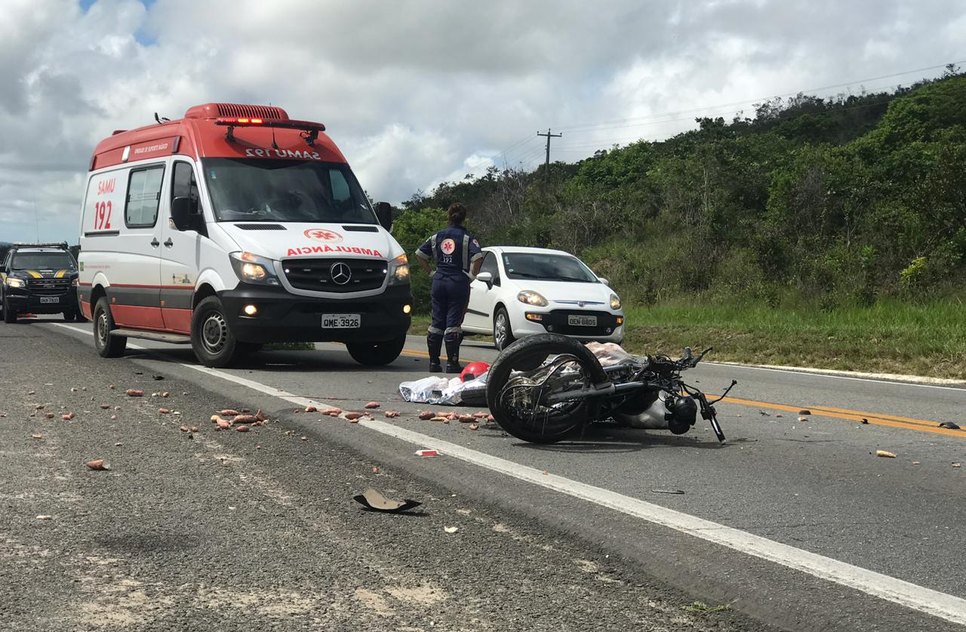 motocilista morre 
