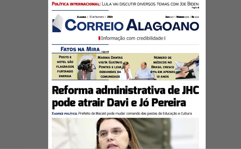 Reforma administrativa de JHC pode atrair Davi e Jó Pereira