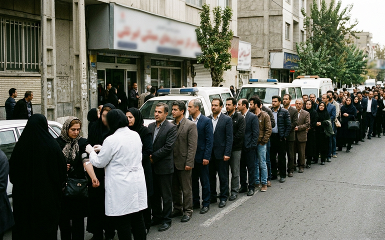 Iranianos formam filas para doar sangue a feridos após ataques dos EUA e Israel