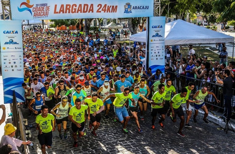Último lote de inscrições para Corrida Cidade Aracaju será aberto nesta sexta-feira; saiba como fazer