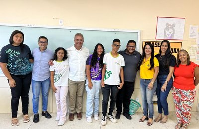 Alunos de escola pública municipal de São Miguel são premiados em feira de ciência e tecnologia