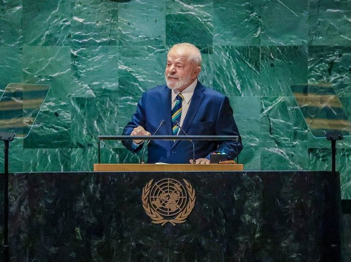 Presidente pede união global contra desigualdade, fome e mudanças climáticas na Assembleia Geral da ONU