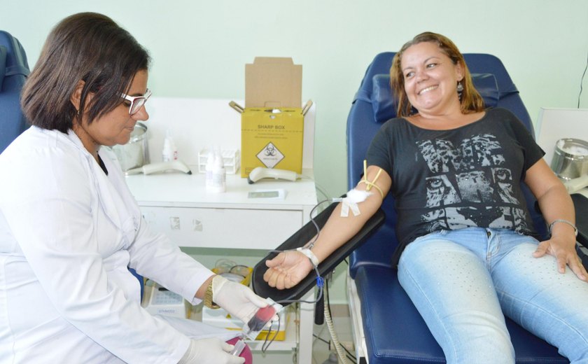 Hemoal promove coleta externa de sangue em Maceió neste sábado