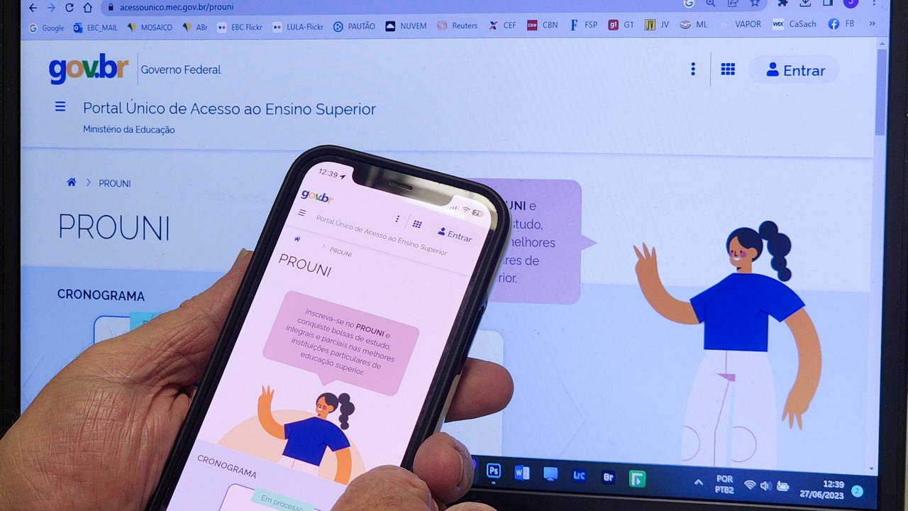 Prouni 2026/2: prazo para comprovar informação de inscrição termina hoje