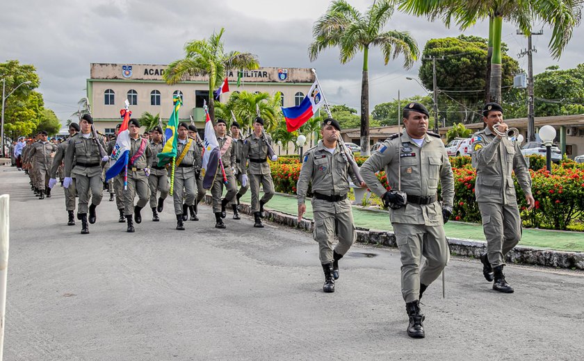 PM comemora 32 anos da Academia de Polícia Militar Senador Arnon de Mello