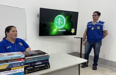 IML de Maceió transforma rotina forense em aula prática para futuros médicos e juristas