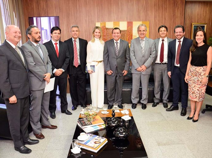 Ministro do TCU e o presidente da Atricon visitaram o TCE/AL