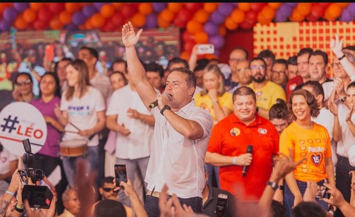 Renan Filho durante campanha ao Senado