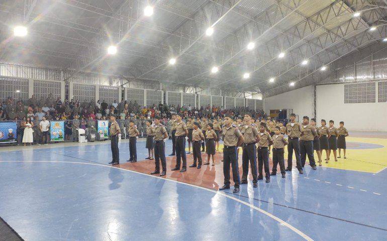 Polícia Militar realiza formatura do projeto Pelotão Mirim 2023