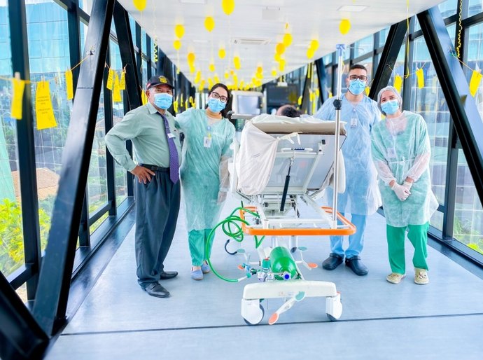 Hospital da Cidade promove passeio terapêutico para pacientes de longa internação