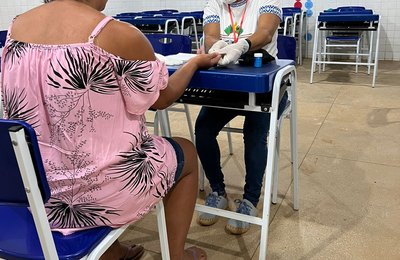 SMS realiza ação integrada na Aldeia Coité em Palmeira dos Índios