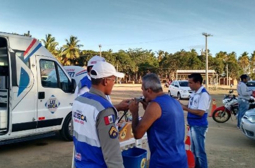 Em seis meses, Lei Seca retira de circulação 883 condutores alcoolizados