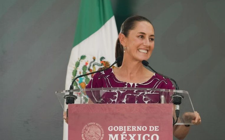 Claudia Sheinbaum toma posse como a primeira mulher presidente do México