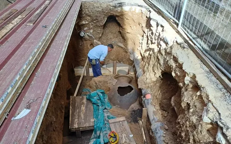 Necrópole infantil descoberta na Itália vira museu a céu aberto