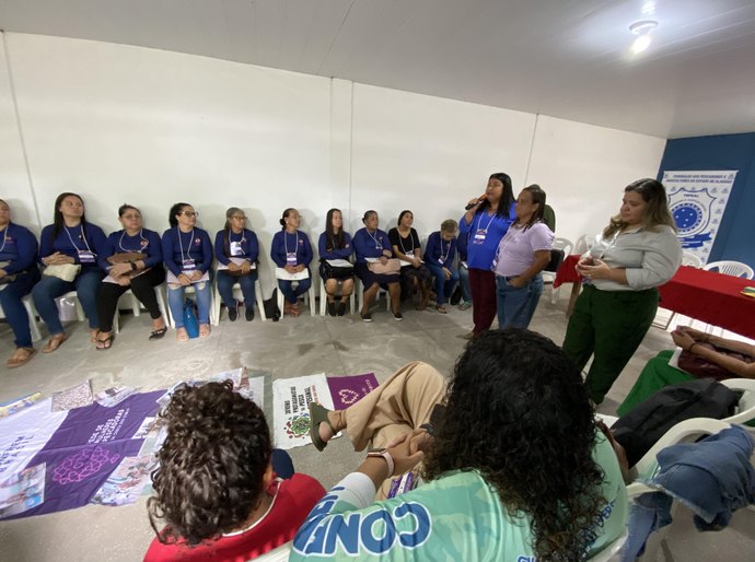 Pescadoras e marisqueiras debatem políticas públicas de gênero em conferência