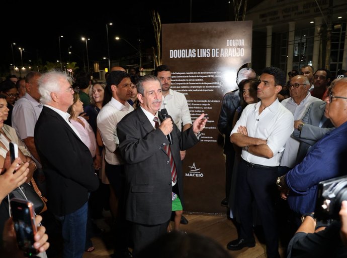 Parque Linear do projeto “Renasce Salgadinho” homenageia procurador de Justiça do MPAL Douglas Lins de Araújo