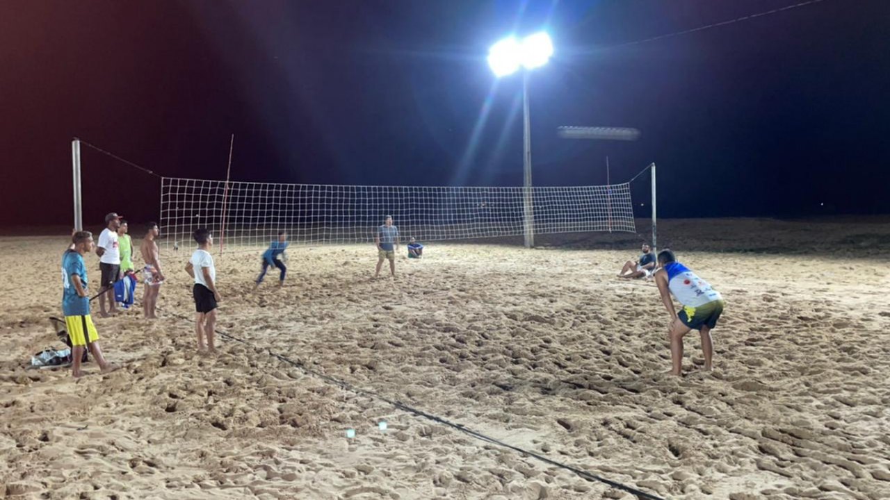 Prefeitura de São Brás constrói arenas de vôlei e futevôlei