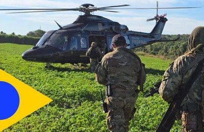 Em três semanas, Programa Brasil Contra o Crime Organizado efetua 473 prisões e apreende 639 armas e 67 toneladas de drogas