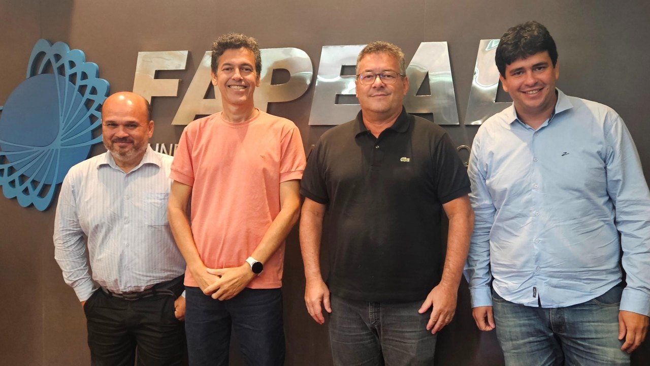Fapeal recebe visita do novo reitor da Universidade Federal de Sergipe