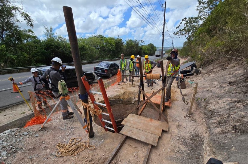 Seminfra realiza obra de drenagem na região da Ladeira do Catolé